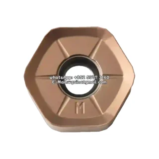 Original HardStone HNMX0906ANSN-M HS5120 Carbide Milling Insert - Hexagonal (10 PCS)