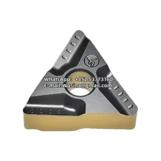 Original HardStone TNMG160404R-VF HS8125 Carbide Turning Insert - Triangle (10 PCS)