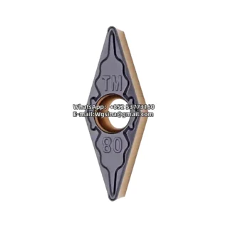 Original HardStone VBMT160404-TM HS8125 Carbide Turning Insert - Diamond 35° (10 PCS)