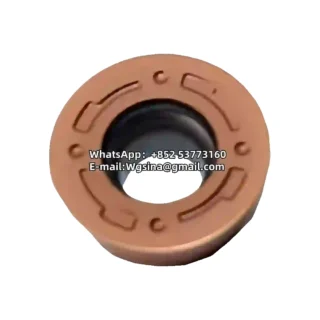 Original HardStone RDMW1204MO-FM HS5120 Carbide Milling Insert - Round (10 PCS)