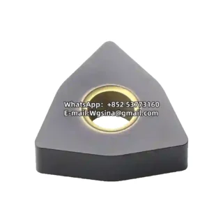 Original HardStone WNMA080404 HS6120 Carbide Turning Insert - Trigon 80° (10 PCS)