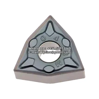 Original HardStone WNMG080412-BM HS7125 Carbide Turning Insert - Trigon 80° (10 PCS)