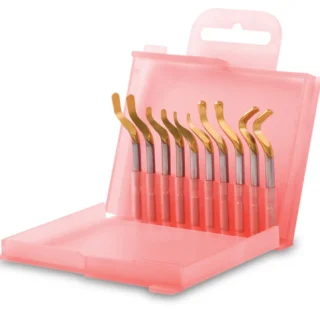 TiN Coated B-Blade Set MI Vargus 100% Original Shaviv - Hand Deburring Sets