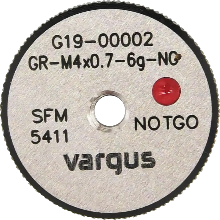 GR-M20X2-6g-NG Vargus 100% Original Thread Gauges