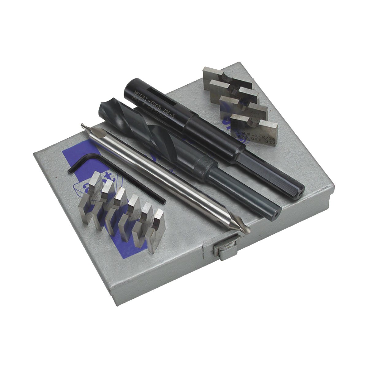 APT DS1 - Hole Making Multi-Tool Set with Inserts, 0.500" Reduced Shank, Series D Blades