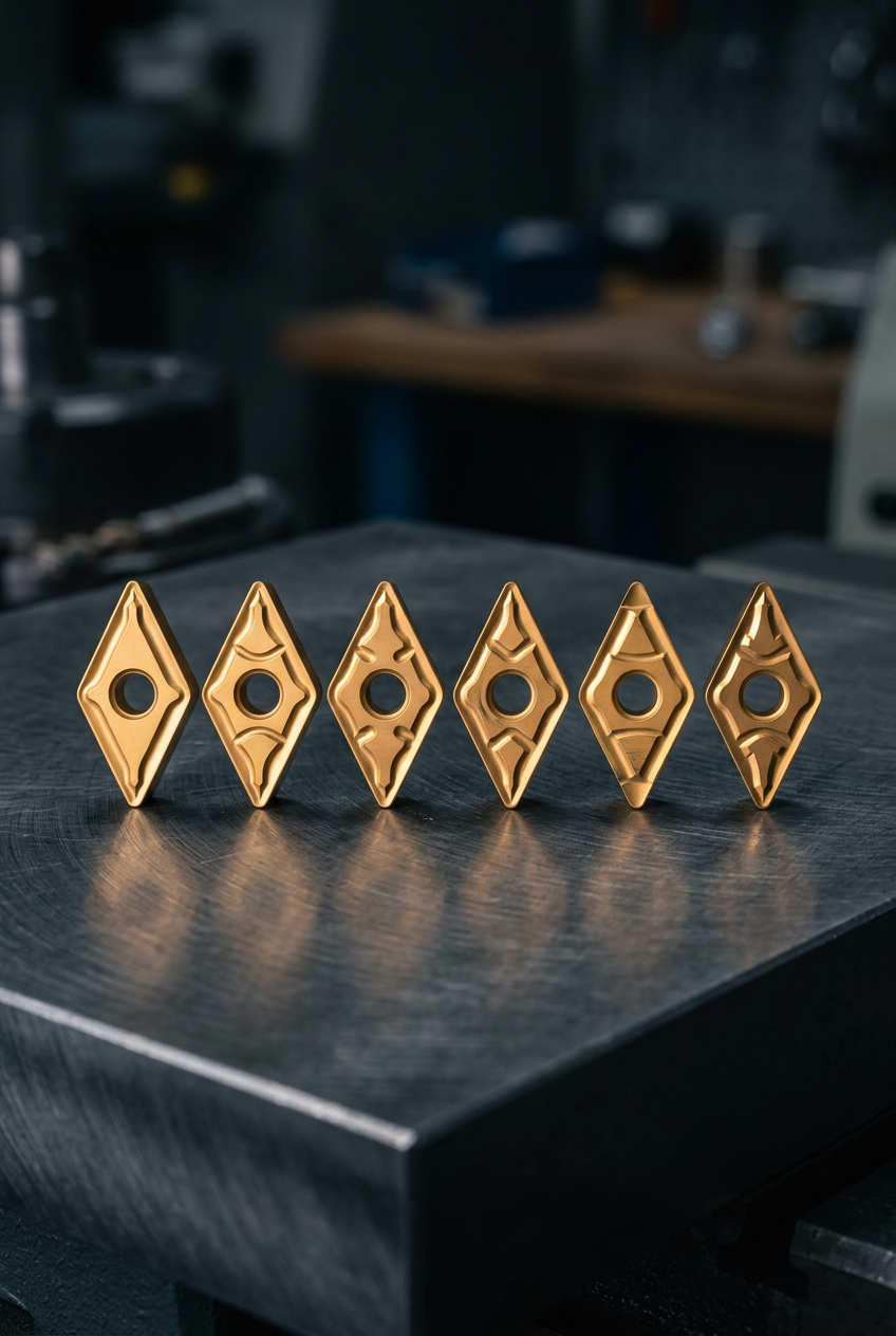 Complete CNMG Insert Lineup - Multiple Chipbreaker Geometries