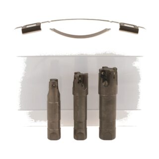 Original AKUMA 07.22.00290 Carbide Insert Multi Piece Indexable End Mill Set 07.22.00290 - Multi Piece Indexable End Mill Set