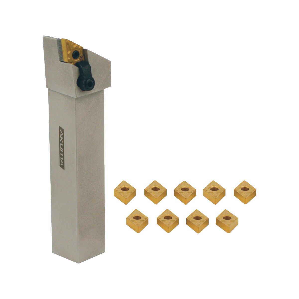 Original AKUMA 11.06.00984 Carbide Turning Insert 1.0" CNMG43_ Set 1.0" CNMG43_ Turning Set