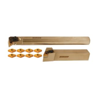 Original AKUMA 18.01.01021 Carbide Turning Insert 1.0" Boring Set 18.01.01021 - 1.0" Turning / Boring Set