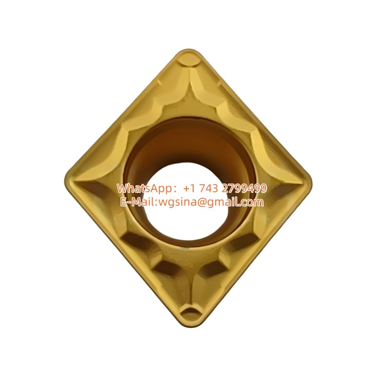 Original Korloy CCMT09T308HMP NC3030 Carbide Insert - Diamond 80° | Cast Iron