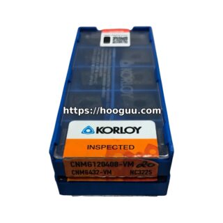 Original Korloy CNMG120408-VM NC3225 Carbide Turning Insert - Diamond 80° | Steel