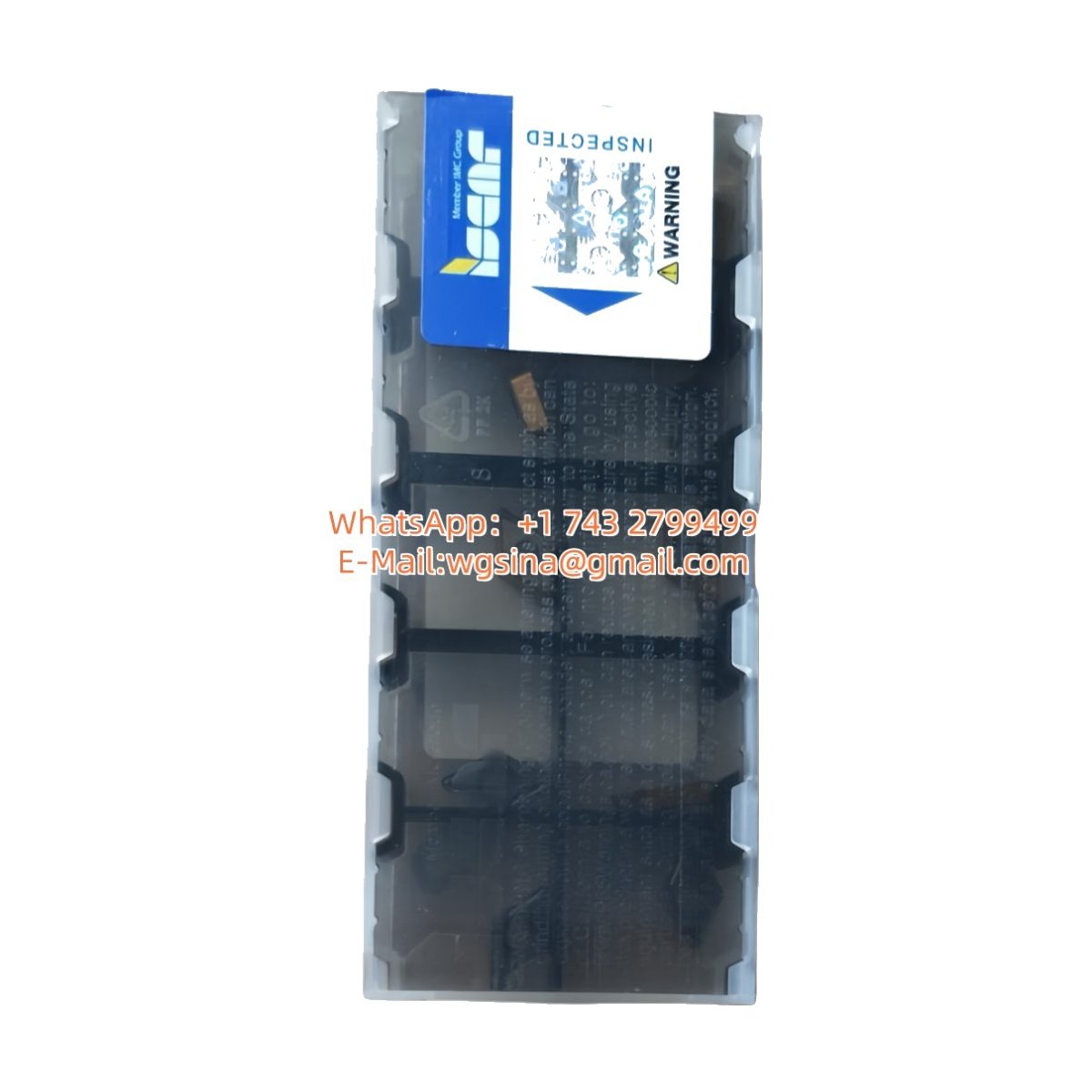 Original Iscar DCMT070208-M3P IC807 Carbide Insert - Diamond 55°