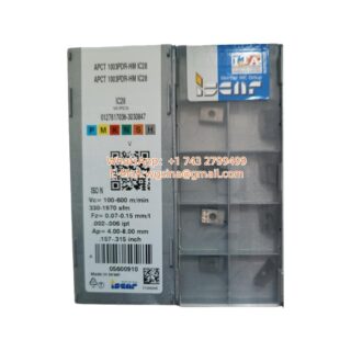 Original Iscar APCT1003PDR-HM Carbide Insert - Parallelogram 85° HM90 IC28 HM90 APCT1003PDR-HM IC28