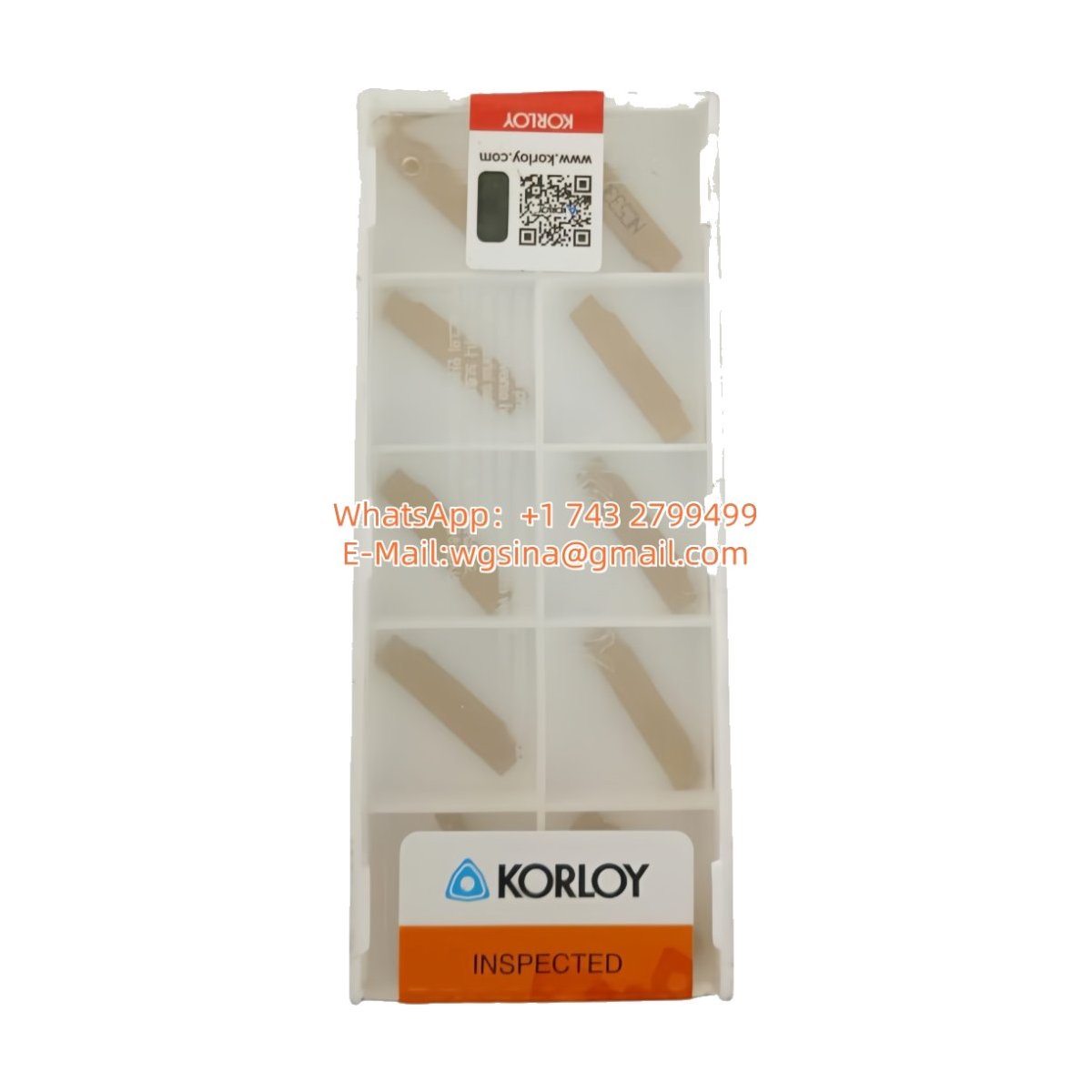 Original Korloy KGMN200-02 NC5330 Carbide Insert - Parallelogram 55° | Steel & More KGMN200-02 T NC5330