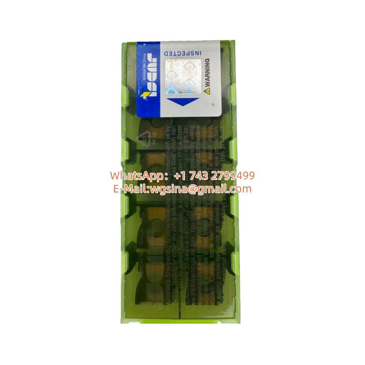 Original Iscar LNMX150612R-HT IC8350 Carbide Insert - Rectangle