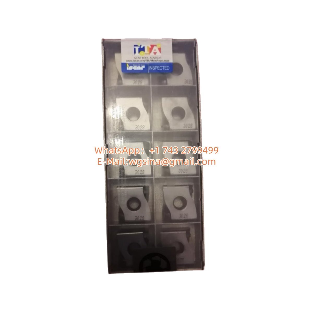 Original Iscar LNMX221016L-HT IC3028 Carbide Insert - Rectangle | Steel & More