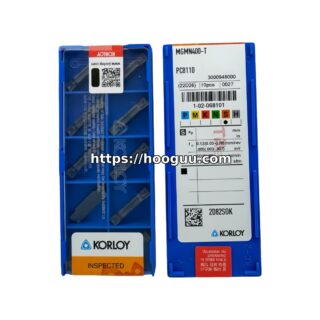 Original Korloy MGMN400-T PC8110 Carbide Turning Insert - Diamond 86° | Steel, Heat-resistant, Inconel