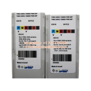 Original Iscar LNHQ130600 T490 Carbide Insert - Rectangle PNR -WP IC810 T490 LNHQ130600 PNR -WP IC810