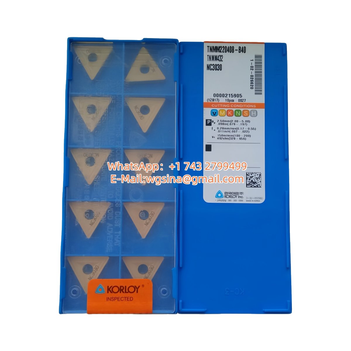 TNMM 220408-B40 NC3030