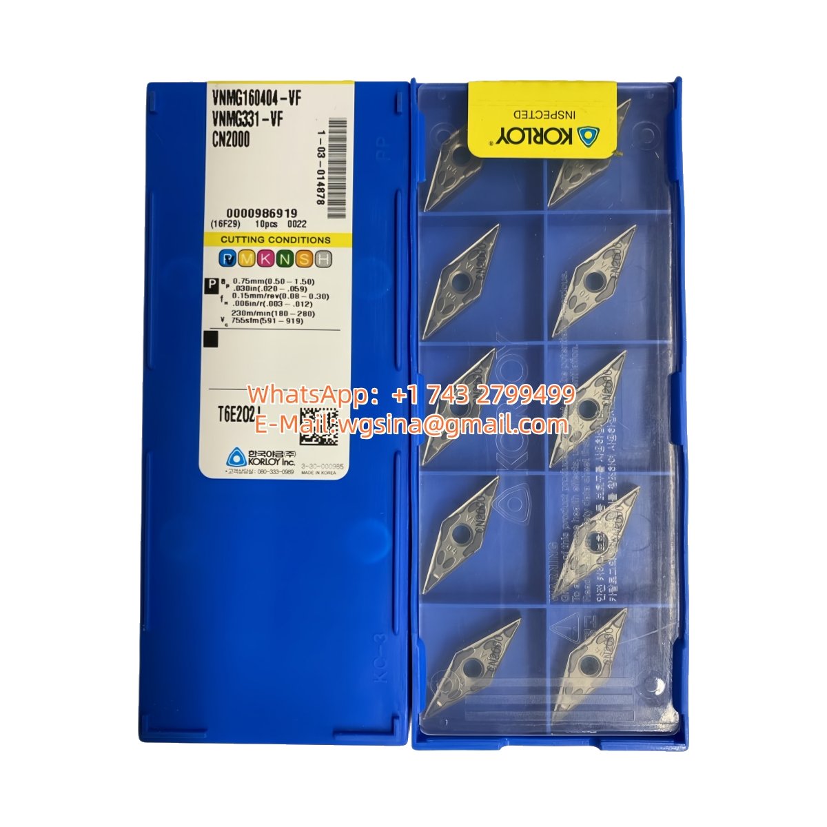 VNMG160404-VF CN2000