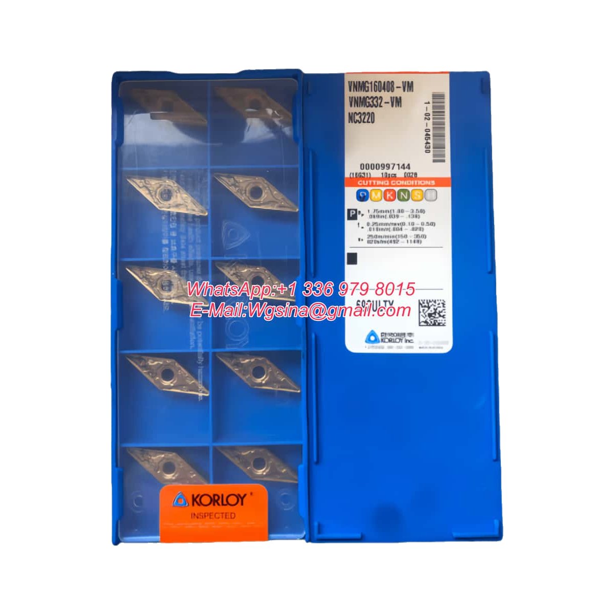 VNMG160408-VM NC3220