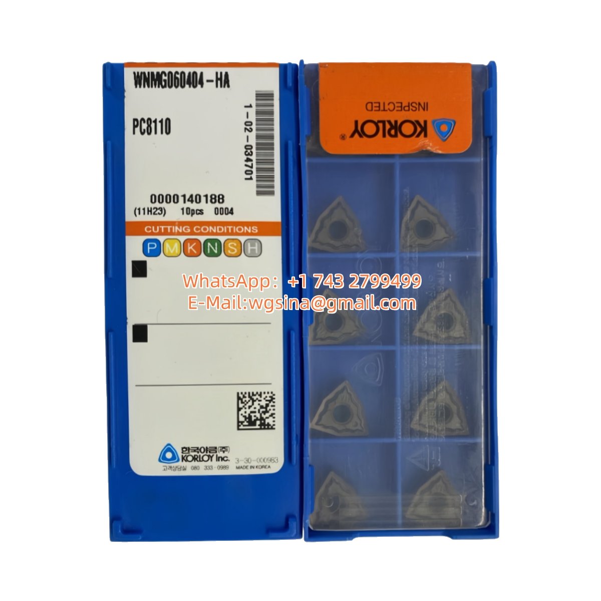 WNMG060404-HA PC8110