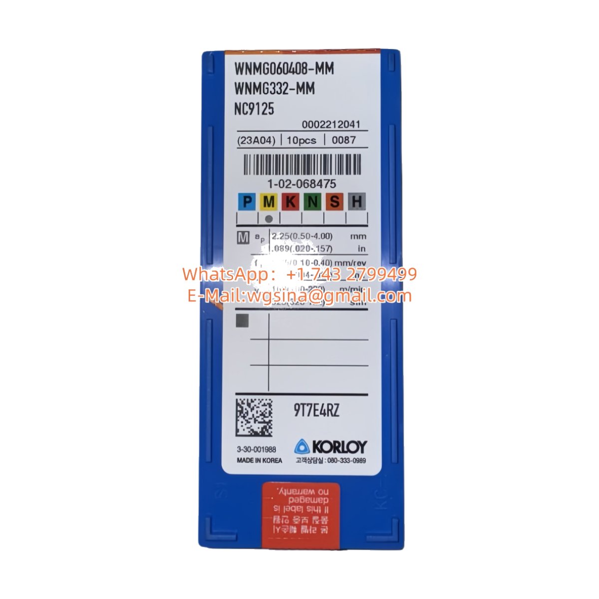 WNMG060408 -MM NC9125