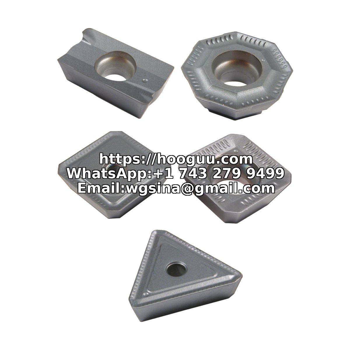 Original Lamina ODMW060508 Carbide Milling Insert - Octagonal LT30 ODMW060508 LT30