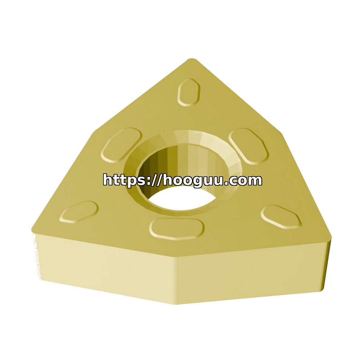 Original Kennametal WNMG432MP Carbide Turning Insert - Trigon 80° KCP25B WNMG432MP KCP25B