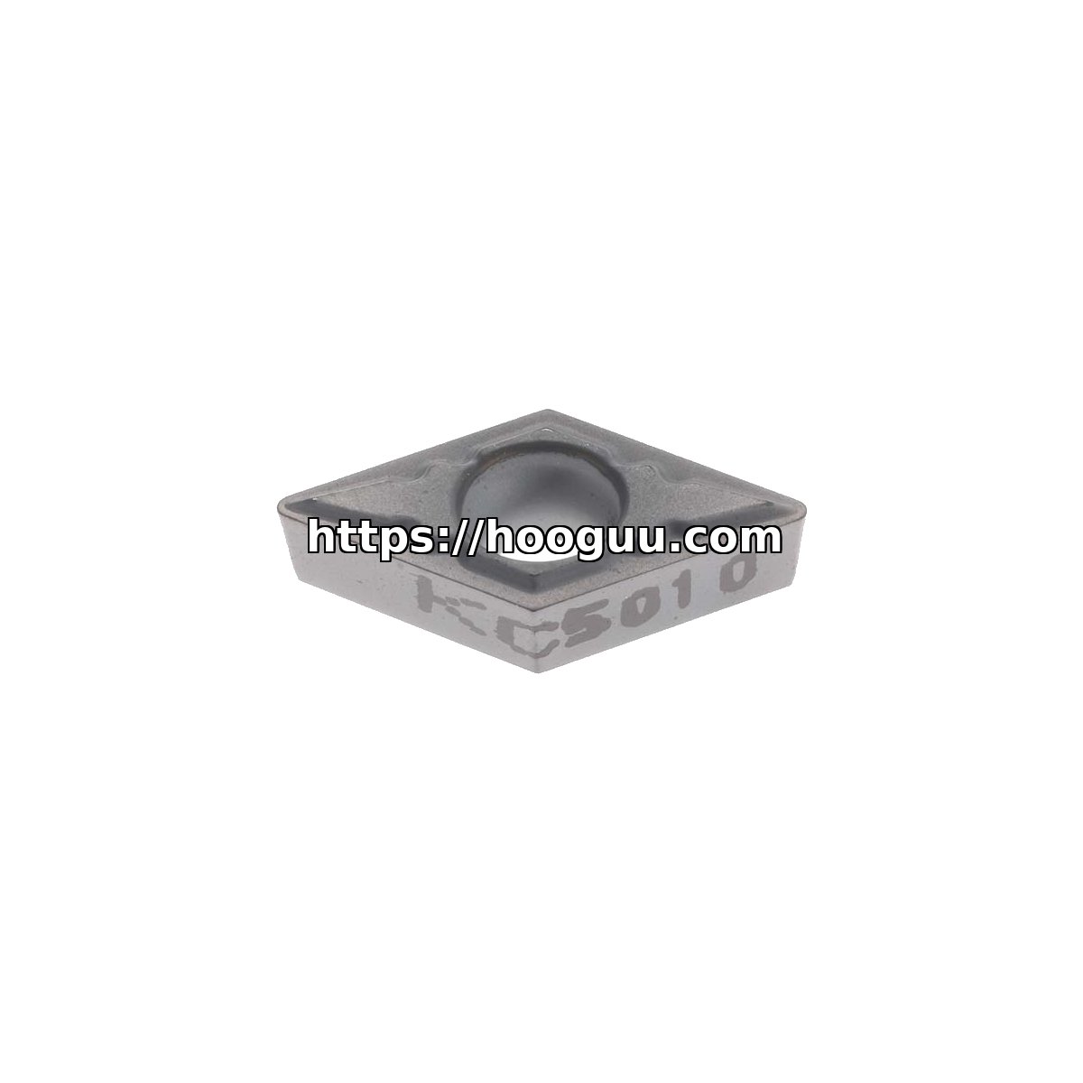 Original Kennametal DCMT2151UF KC5010 Carbide Turning Insert - Diamond 55° | Steel