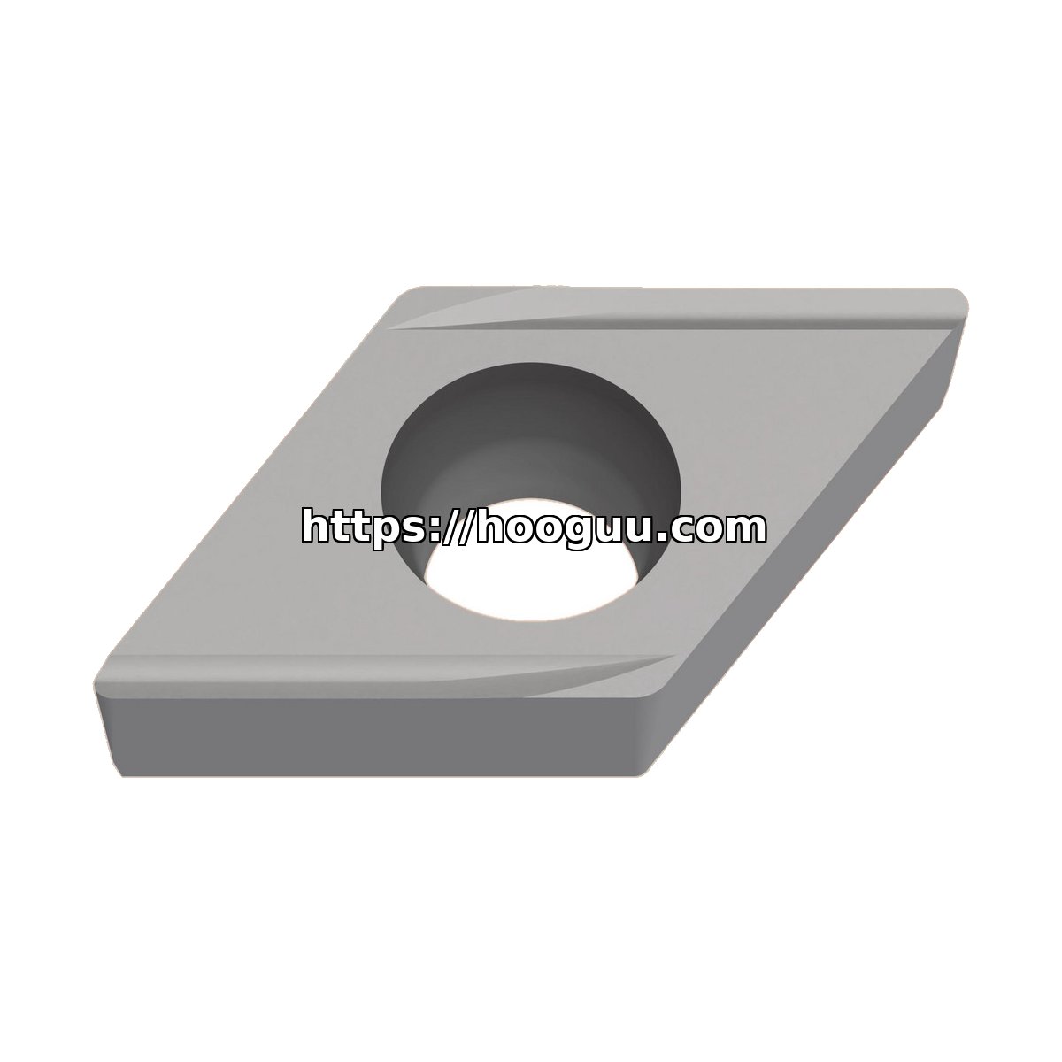 Original Mitsubishi DCGT32.50.2MRSS MS6015 Carbide Turning Insert - Diamond 55°