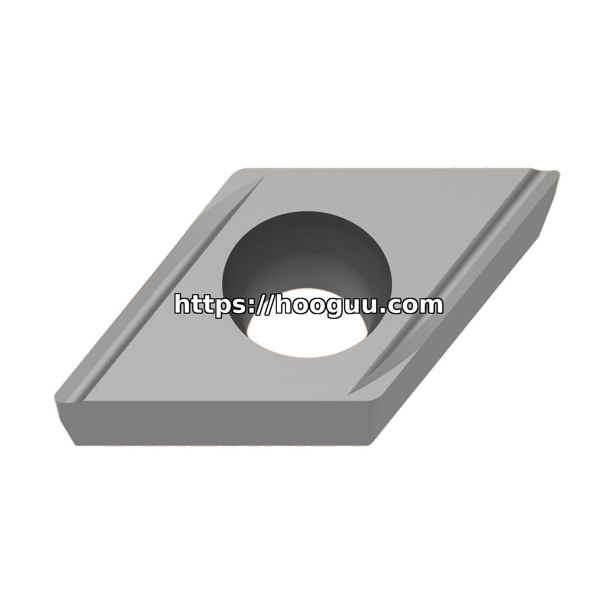 Original Mitsubishi DCGT32.50.2MLSS MS6015 Carbide Turning Insert - Diamond 55°