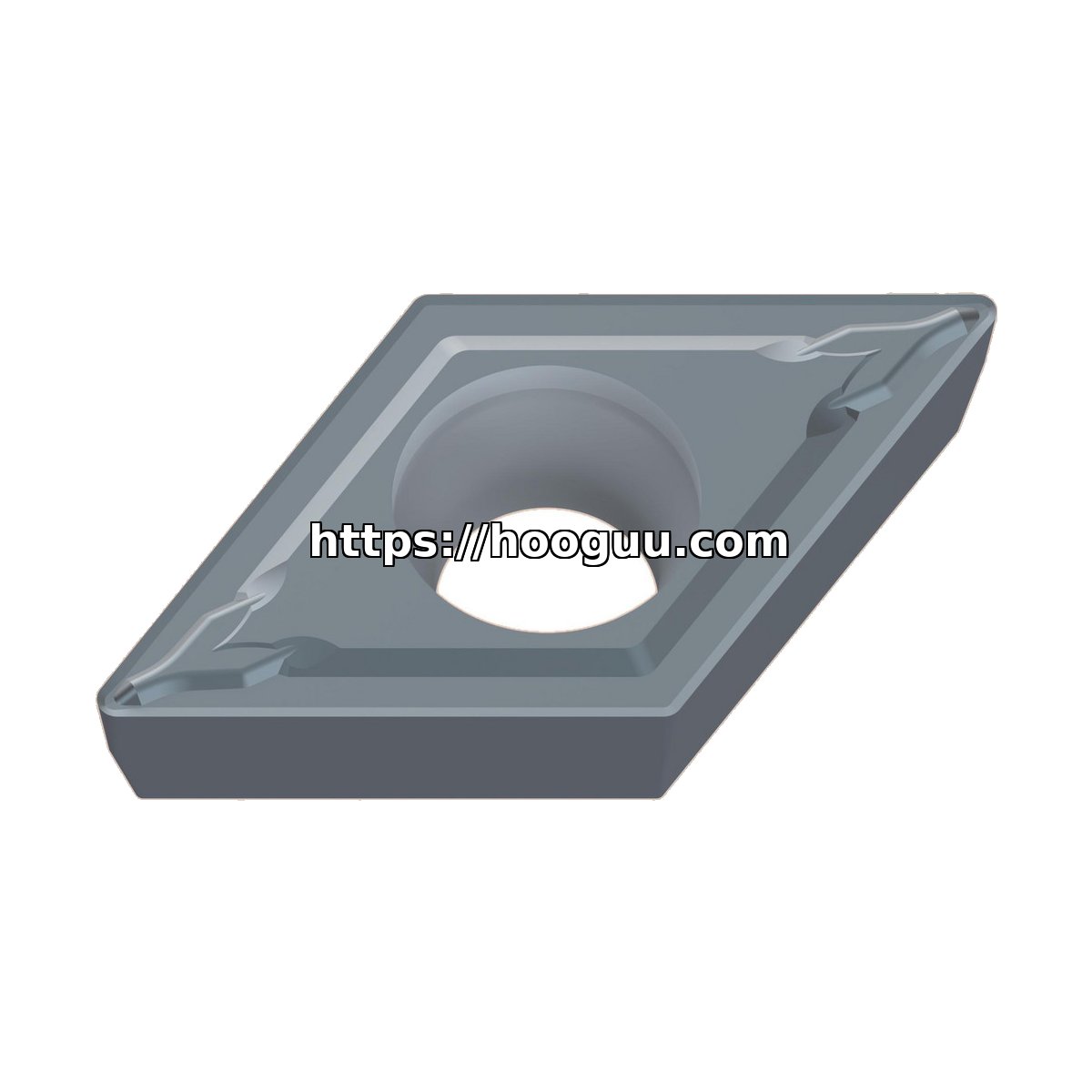 Original Mitsubishi DCMT32.51LS MP9015 Carbide Turning Insert - Diamond 55° | Titanium