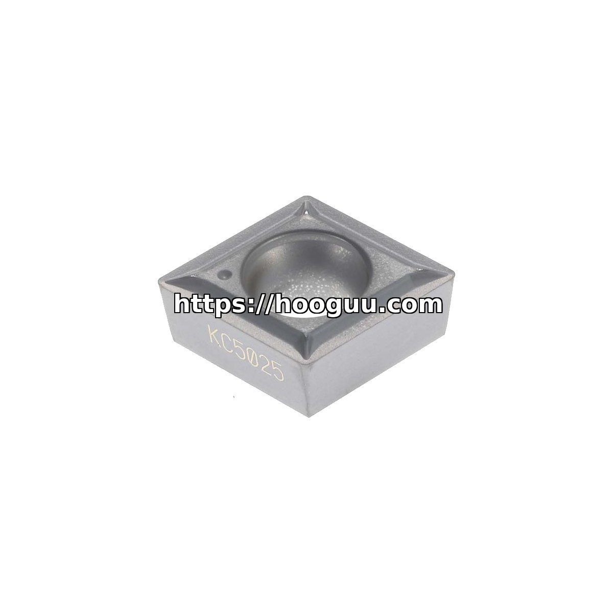 Original Kennametal CCGT3251LF KC5025 Carbide Turning Insert - Diamond 80° | Steel