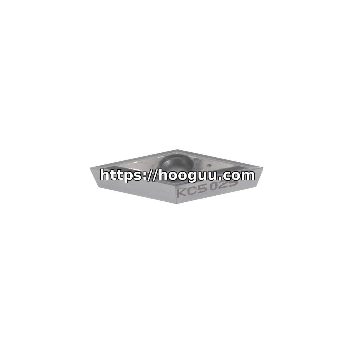 Original Kennametal KC5025 KC5025 Carbide Turning Insert - Parallelogram 55° | Titanium, Non-ferrous VBGT22X0LF VBGT22X0LF KC5025