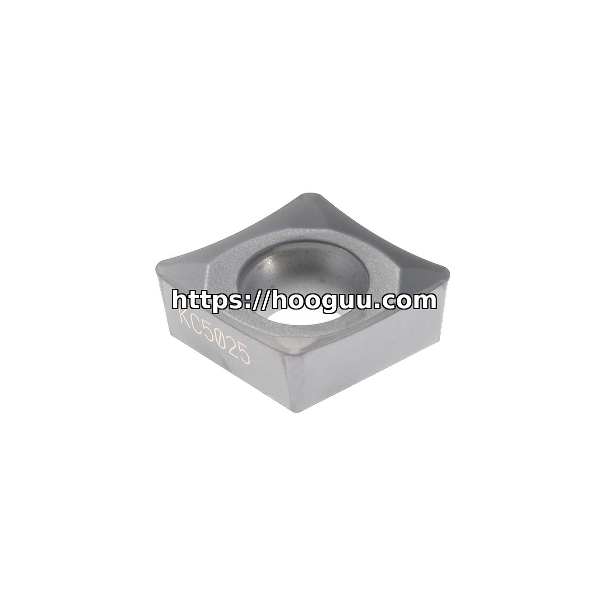 Original Kennametal CCGT3252HP KC5025 Carbide Turning Insert - Diamond 80° | Steel