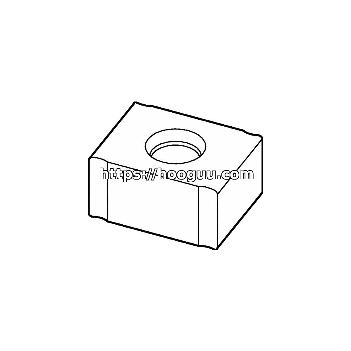 Original Kennametal LNEU1245R04 Carbide Milling Insert - Rectangle KCPM40 LNEU1245R04 KCPM40