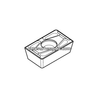 Original Kennametal APFX1604PD K110M Carbide Milling Insert - Parallelogram 85° APFX1604PD R K110M