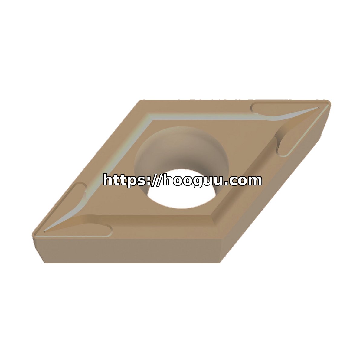 Original Mitsubishi DCMT21.51SV US735 Carbide Turning Insert - Diamond 55° | Steel