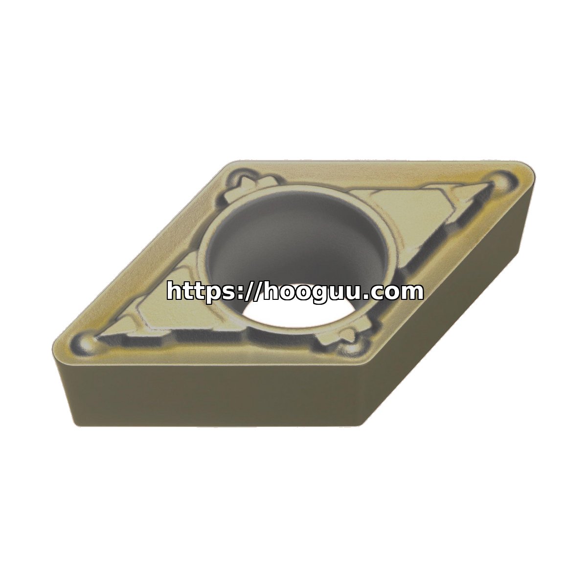 Original Mitsubishi DCMT21.50.5MV MP3025 Carbide Turning Insert - Diamond 55°