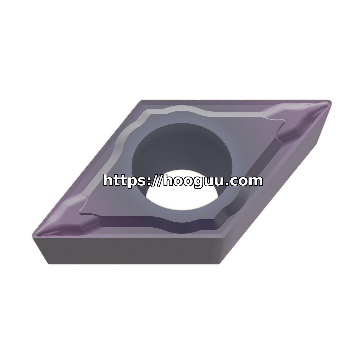 Original Mitsubishi DCMT32.51FV VP15TF Carbide Turning Insert - Diamond 55° | Steel, Carbon Steel