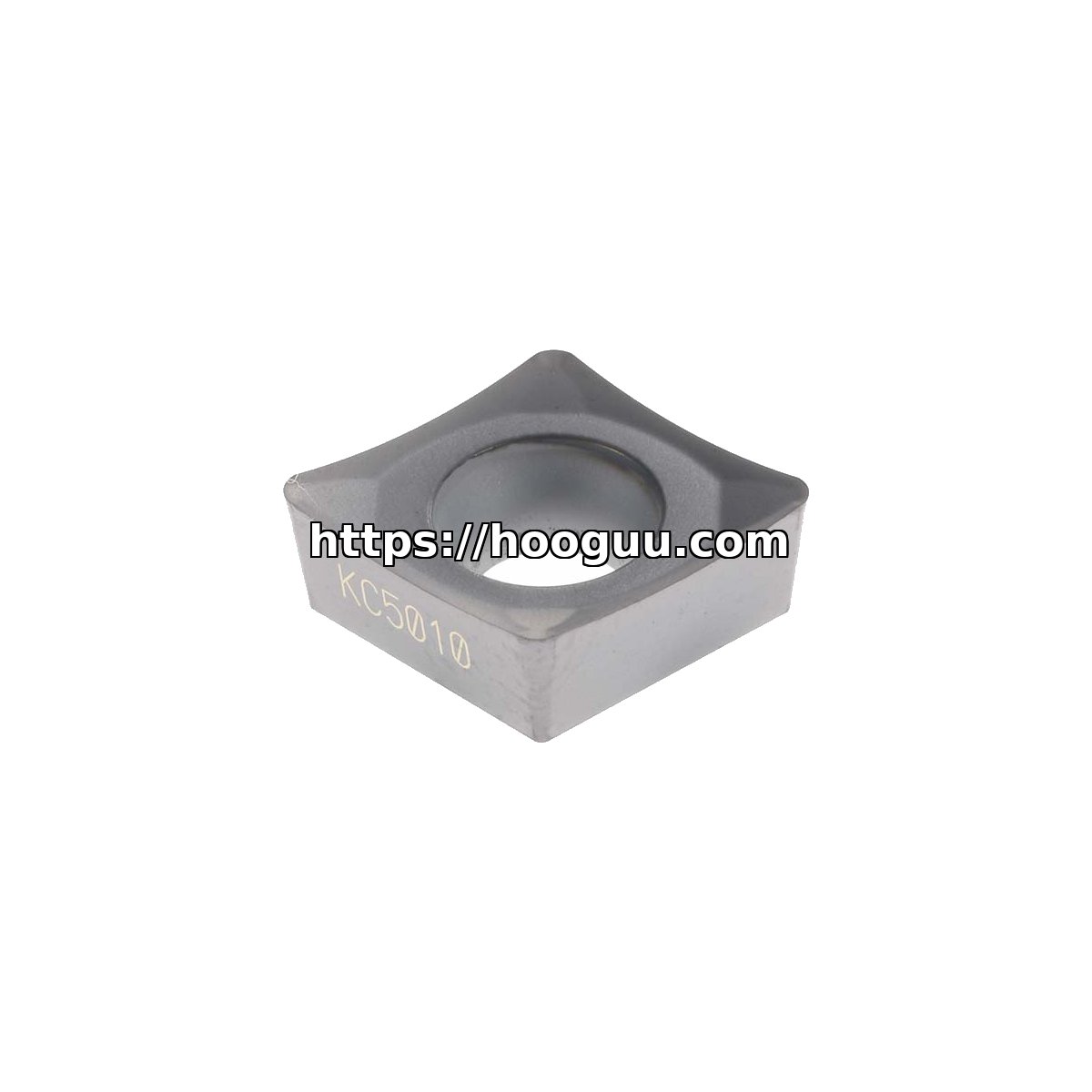 Original Kennametal CCGT3252HP KC5010 Carbide Turning Insert - Diamond 80° | Steel
