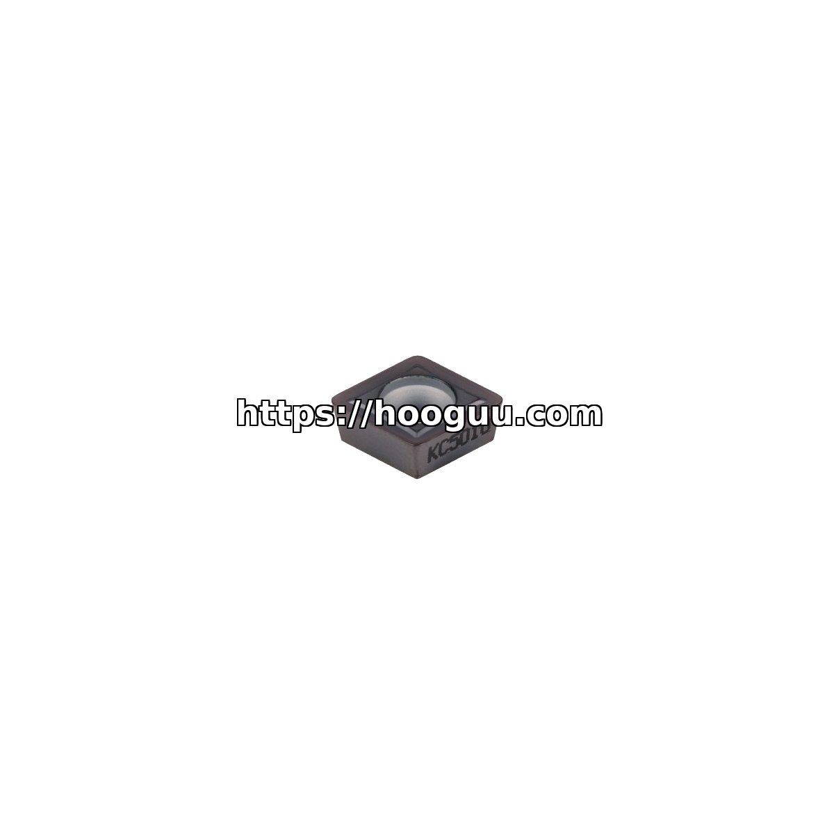 Original Kennametal CPMT3252MW KC5010 Carbide Turning Insert - Diamond 80° | Non-ferrous