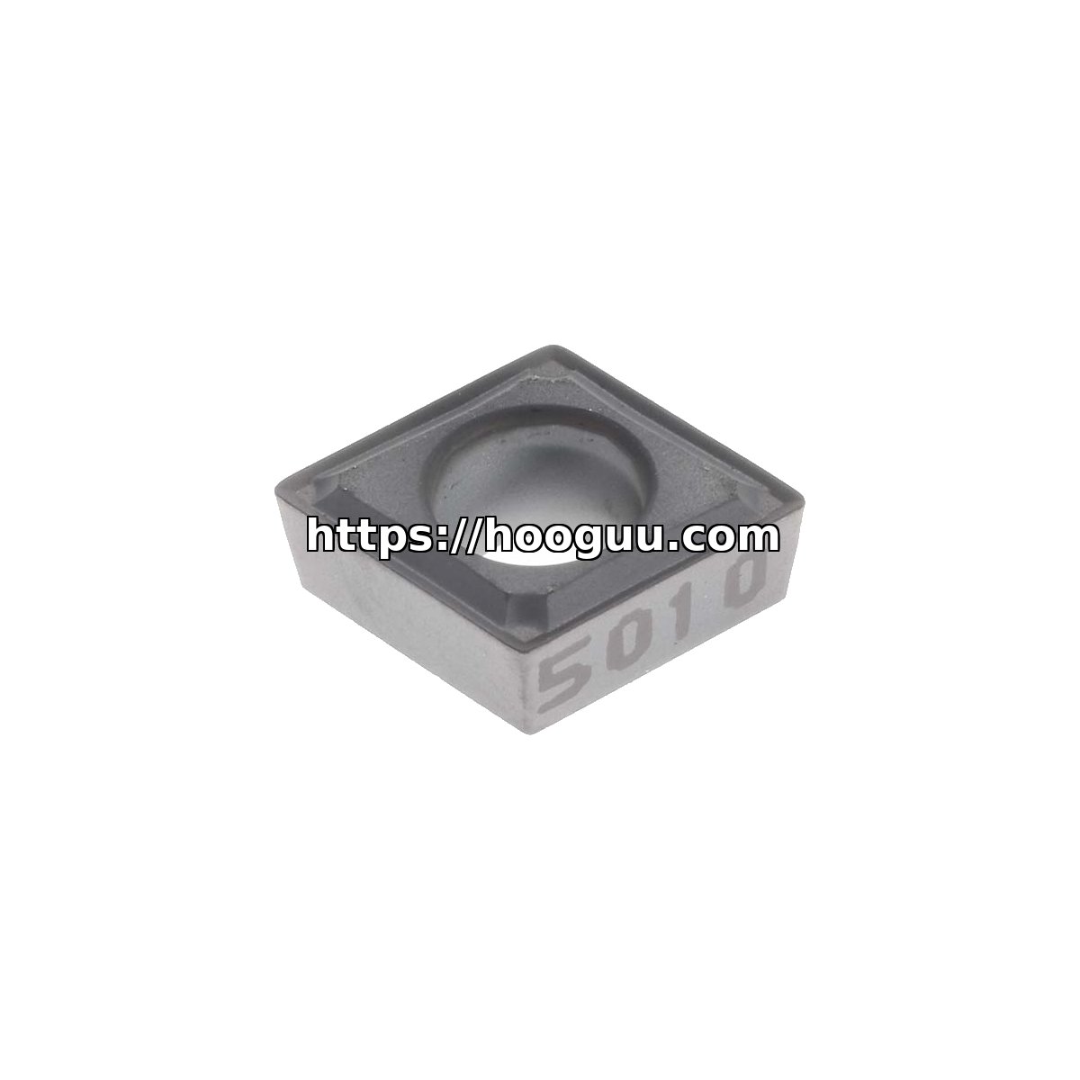 Original Kennametal CCMT21505FW KC5010 Carbide Turning Insert - Diamond 80° | Non-ferrous