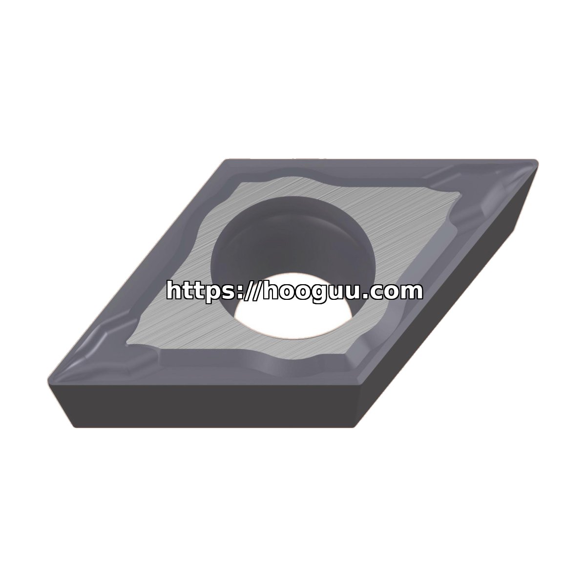 Original Mitsubishi DCMT32.52FV NX3035 Carbide Turning Insert - Diamond 55° | Steel & More