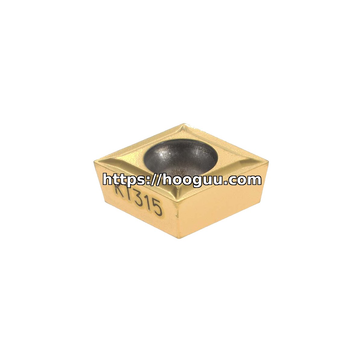 Original Kennametal CCMT32505LF KT315 Carbide Turning Insert - Diamond 80°