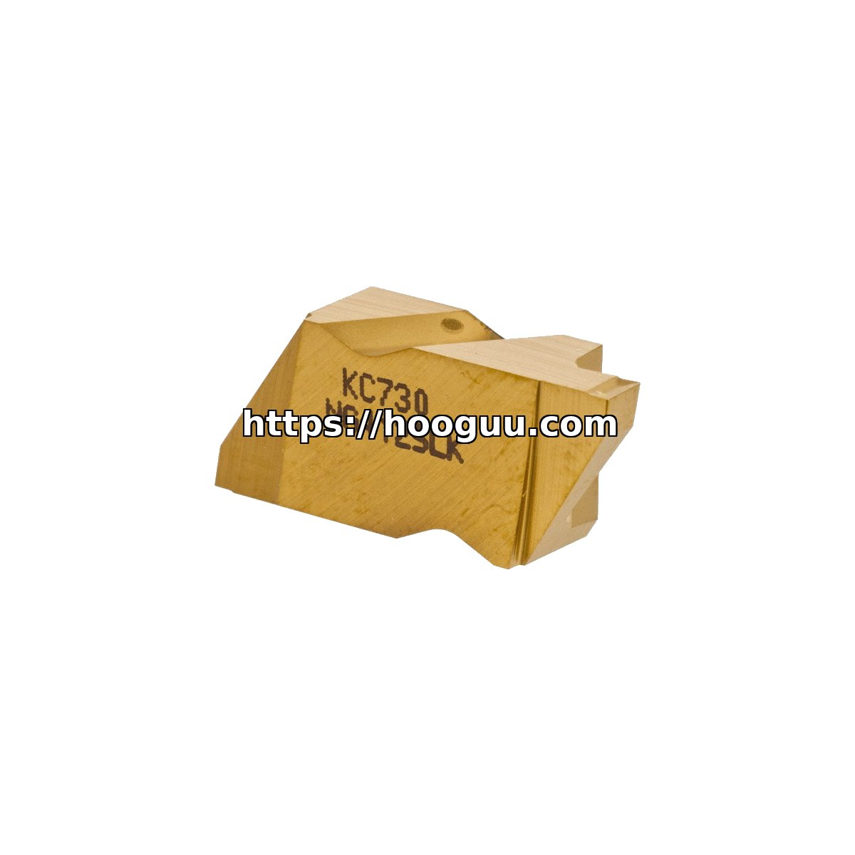 Original Kennametal KC730 KC730 Carbide Grooving/Parting Insert | Cast Iron, Non-ferrous NG4125LK NG4125LK KC730