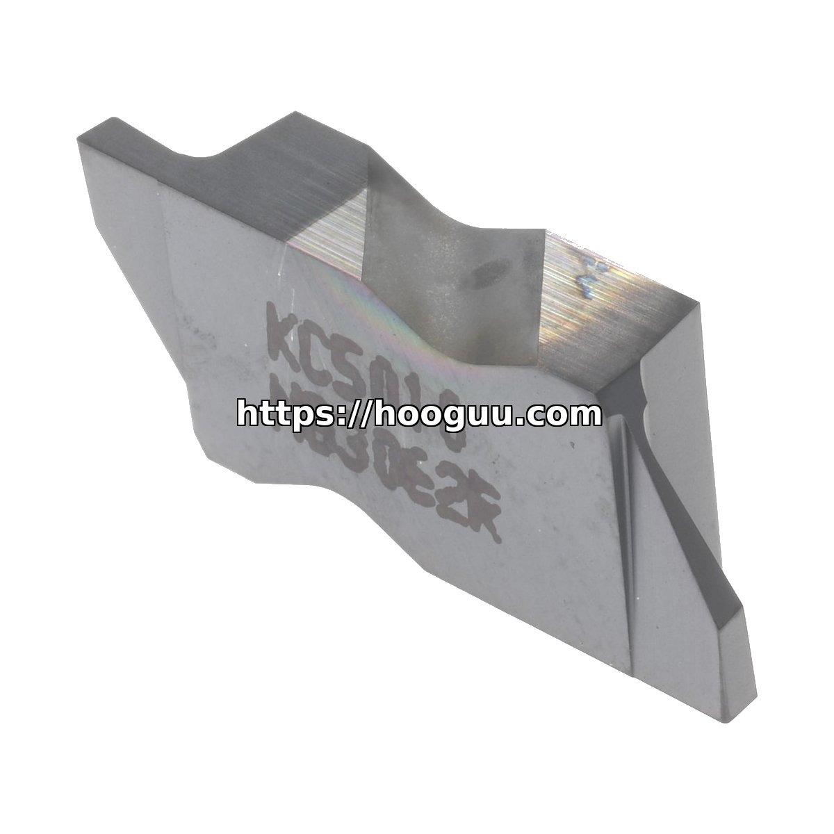 Original Kennametal KC5010 KC5010 Carbide Grooving/Parting Insert - Parallelogram 55° | Non-ferrous NG3062R NG3062R KC5010