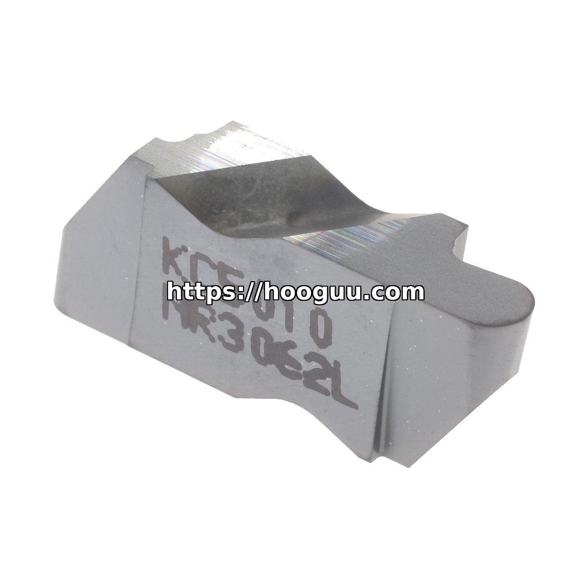 Original Kennametal KC5010 KC5010 Carbide Grooving/Parting Insert - Parallelogram 55° | Non-ferrous NR3062L NR3062L KC5010