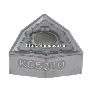 Original Kennametal KC5010 KC5010 Carbide Turning Insert - Parallelogram 55° | Aluminum, Copper, Brass WNMG331FP WNMG331FP KC5010